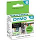 Etichetta Dymo 11353 (S0722530) - Nero su bianco (25 mm x 13 mm)