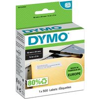 Etichetta Dymo 11355 (S0722550) - Nero su bianco (19 mm x 51 mm)