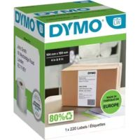 Etichetta Dymo S0904980 - Nero su bianco (104 mm x 159 mm)