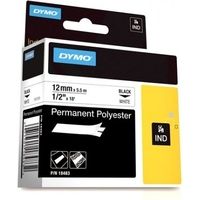 Nastro Dymo 18483 (S0718210) - Nero su bianco (12 mm)