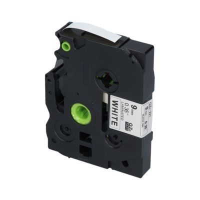 Nastro compatibile Brother TZe-221 - Nero su bianco (9 mm)
