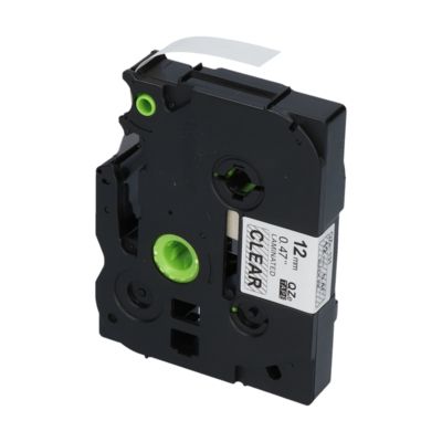 Nastro compatibile Brother TZe-131 - Nero su trasparente (12 mm)