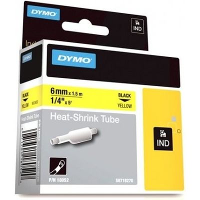 Nastro Dymo 18052 (S0718270) - Nero su giallo (6 mm)
