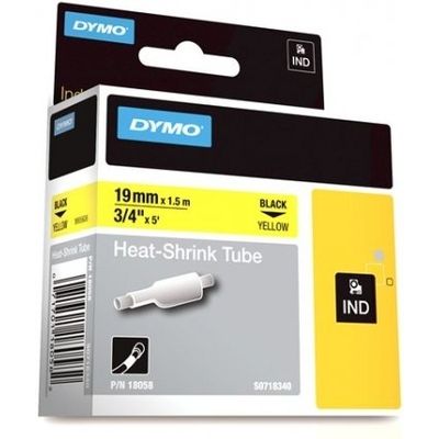 Nastro Dymo 18058 (S0718340) - Nero su giallo (19 mm)