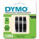 Nastro Dymo S0847730 - Bianco su nero (9 mm)