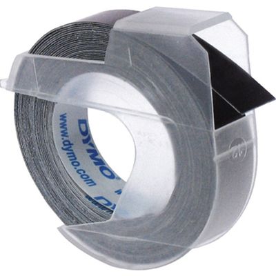 Nastro Dymo S0898130 - Bianco su nero (9 mm)