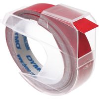 Nastro Dymo S0898150 - Bianco su rosso (9 mm)