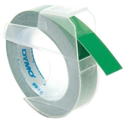 Nastro Dymo S0898160 - Bianco su verde (9 mm)