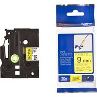 Nastro Brother TZe-FX621 - Nero su giallo (9 mm)