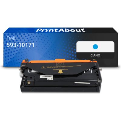 Toner compatibile Dell 593-10171 (PF029) - Ciano