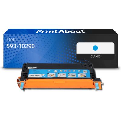 Toner compatibile Dell 593-10290 (H513C) - Ciano