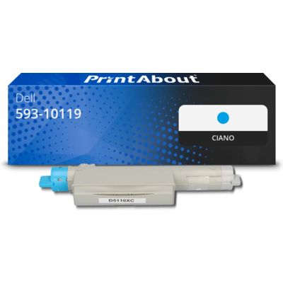Toner compatibile Dell 593-10119 (GD900) - Ciano