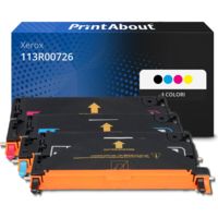 Toner compatibile Xerox 113R00726 - 4 colori Multipack