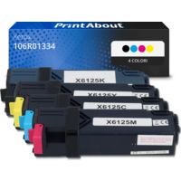 Toner compatibile Xerox 106R01334 - 4 colori Multipack