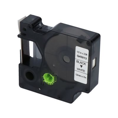Nastro compatibile Dymo 45013 (S0720530) - Nero su bianco (12 mm)