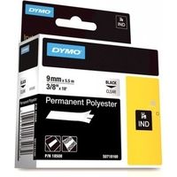 Nastro Dymo 18508 (S0718160) - Nero su trasparente (9 mm)