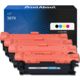 Toner compatibile HP 507X (CE400X) - 4 colori Alta capacità Multipack