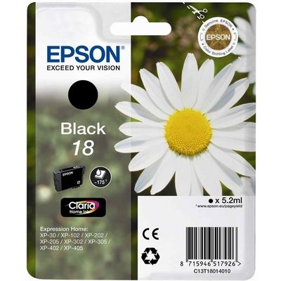Cartuccia stampante Epson 18 (C13T18014012) - Nero