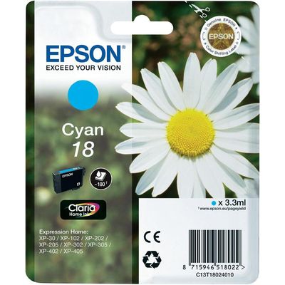 Cartuccia stampante Epson 18 (C13T18024010) - Ciano