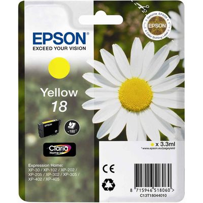 Cartuccia stampante Epson 18 (C13T18044012) - Giallo