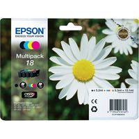 Cartuccia stampante Epson 18 (C13T18064010) - 4 colori Multipack