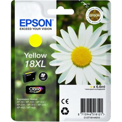 Cartuccia stampante Epson 18XL (C13T18144012) - Giallo Alta capacità