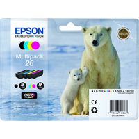 Cartuccia stampante Epson 26 (C13T26164012) - 4 colori Multipack