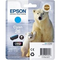 Cartuccia stampante Epson 26 (C13T26124012) - Ciano