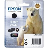 Cartuccia stampante Epson 26XL (C13T26214012) - Nero Alta capacità
