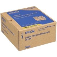 Toner Epson S050606 - 2x Giallo Multipack