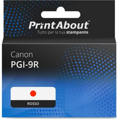 Cartuccia compatibile Canon PGI-9R - Rosso