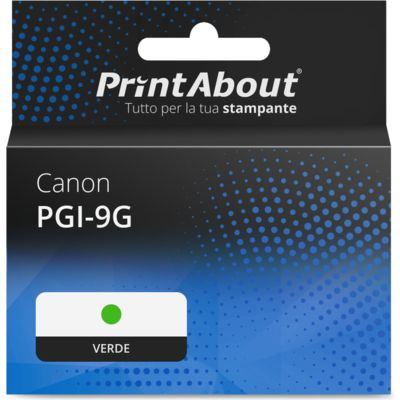 Cartuccia compatibile Canon PGI-9G - Verde