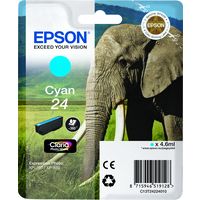 Cartuccia stampante Epson 24 (C13T24224012) - Ciano