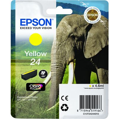 Cartuccia stampante Epson 24 (C13T24244012) - Giallo