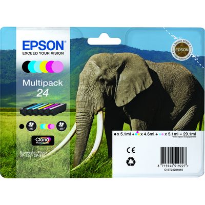 Cartuccia stampante Epson T2428 - 6 colori Multipack
