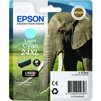 Cartuccia stampante Epson 24XL (C13T24354012) - Ciano chiaro Alta capacità