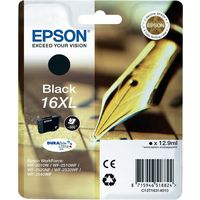 Cartuccia stampante Epson 16XL (C13T16314012) - Nero Alta capacità