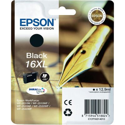 Cartuccia stampante Epson 16XL (C13T16314012) - Nero Alta capacità