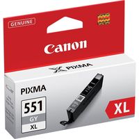 Cartuccia stampante Canon CLI-551GY XL - Grigio Alta capacità