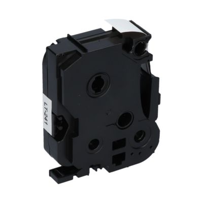 Nastro compatibile Brother TZe-241 - Nero su bianco (18 mm)