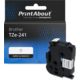 Nastro compatibile Brother TZe-241 - Nero su bianco (18 mm)