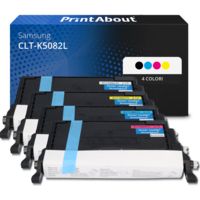 Toner compatibile Samsung CLT-K5082L (SU188A) - 4 colori Alta capacità Multipack