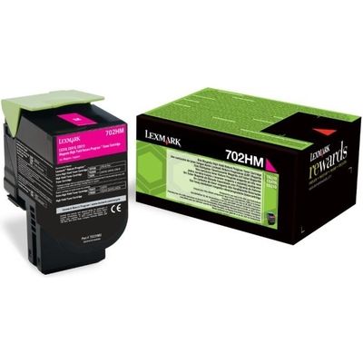 Toner Lexmark 70C2HM0 (702HM) - Magenta Alta capacità
