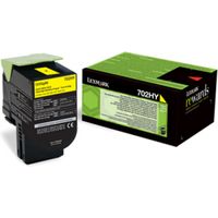 Toner Lexmark 70C2HY0 (702HY) - Giallo Alta capacità