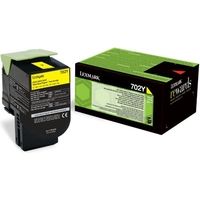 Toner Lexmark 70C20Y0 (702Y) - Giallo