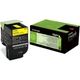 Toner Lexmark 70C20Y0 (702Y) - Giallo