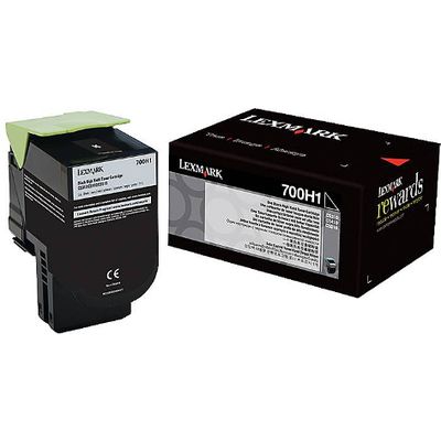 Toner Lexmark 70C0H10 (700H) - Nero Alta capacità