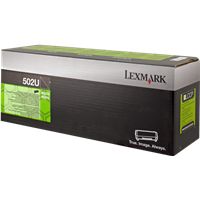 Toner Lexmark 50F2U00 (502U) - Nero Capacità extra-elevata