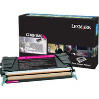 Toner Lexmark X748H1MG - Magenta Alta capacità