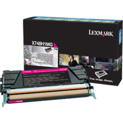 Toner Lexmark X748H1MG - Magenta Alta capacità